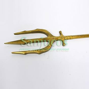 アクアマンのトライデントの合金製210cm In Stock HCMY Trident Aquaman 1:1 Steel Alloy 210cm Replica